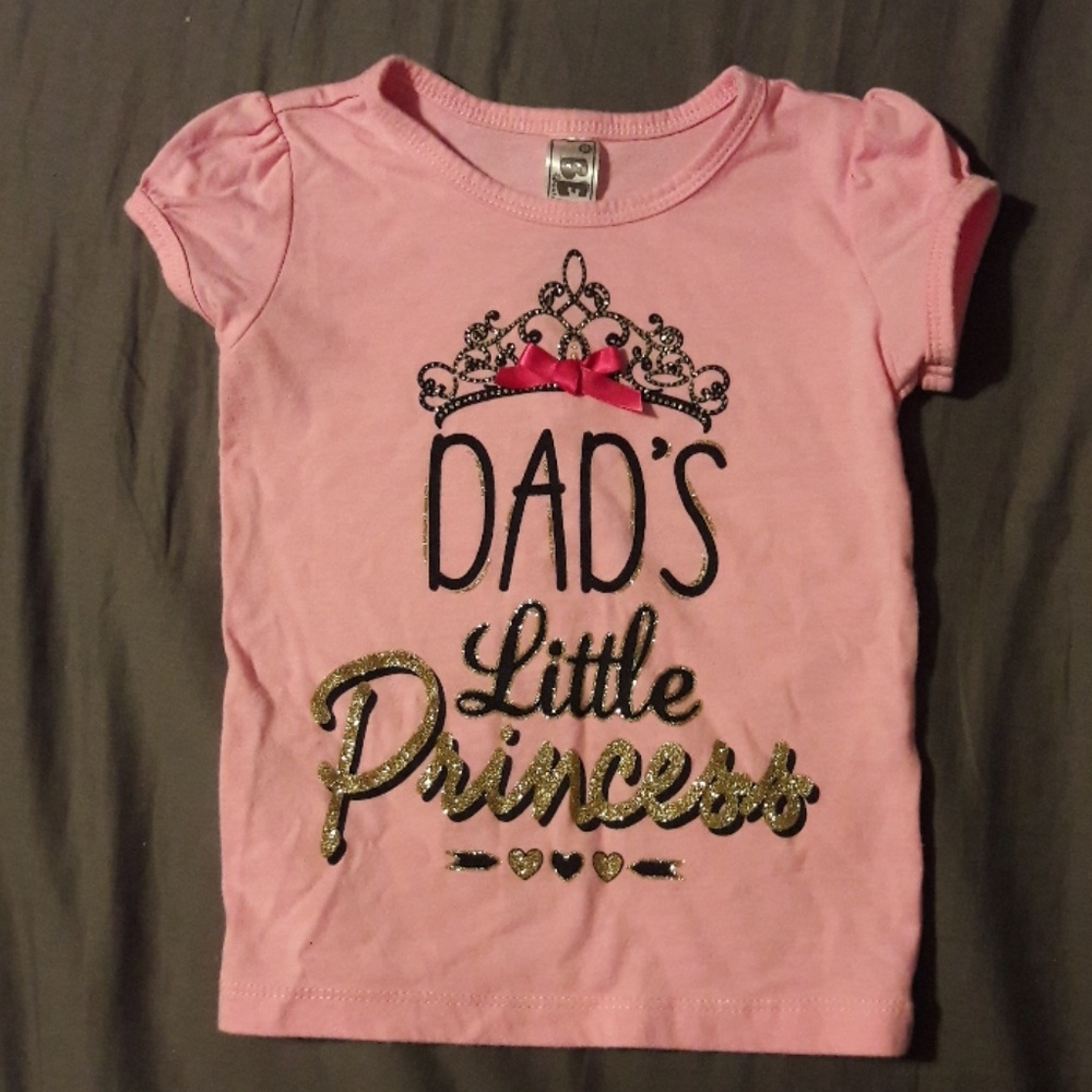Beautees Dad's Little Princess tshirt